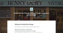 Desktop Screenshot of hunkydoryvintage.com